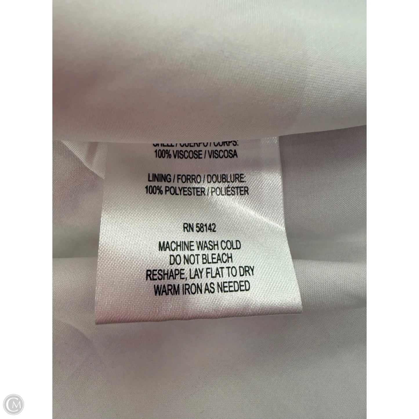 Dress Casual Midi By Maggy London In Blue & Red & White, Size: 10