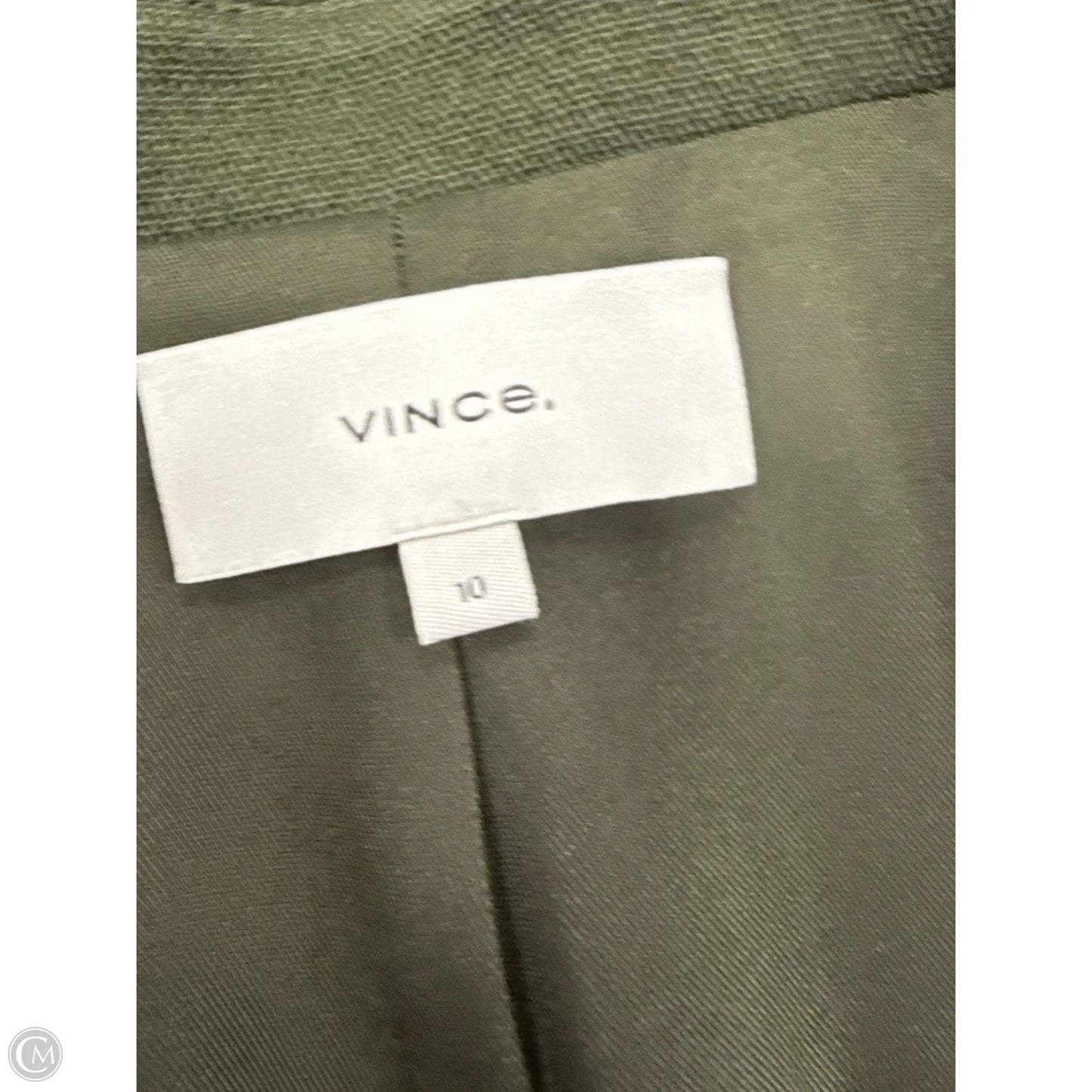 Blazer By Vince In Green, Size: 10
