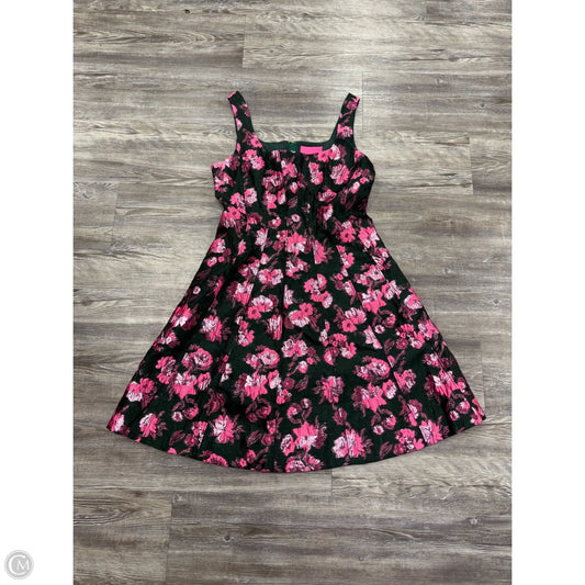 Dress Designer By Lilly Pulitzer In Floral Print, Size: 4