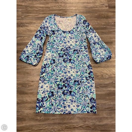 Dress Designer By Lilly Pulitzer In Blue & Green, Size: S
