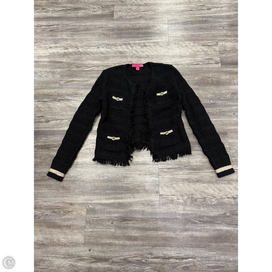 Cardigan Designer By Lilly Pulitzer In Black, Size: S