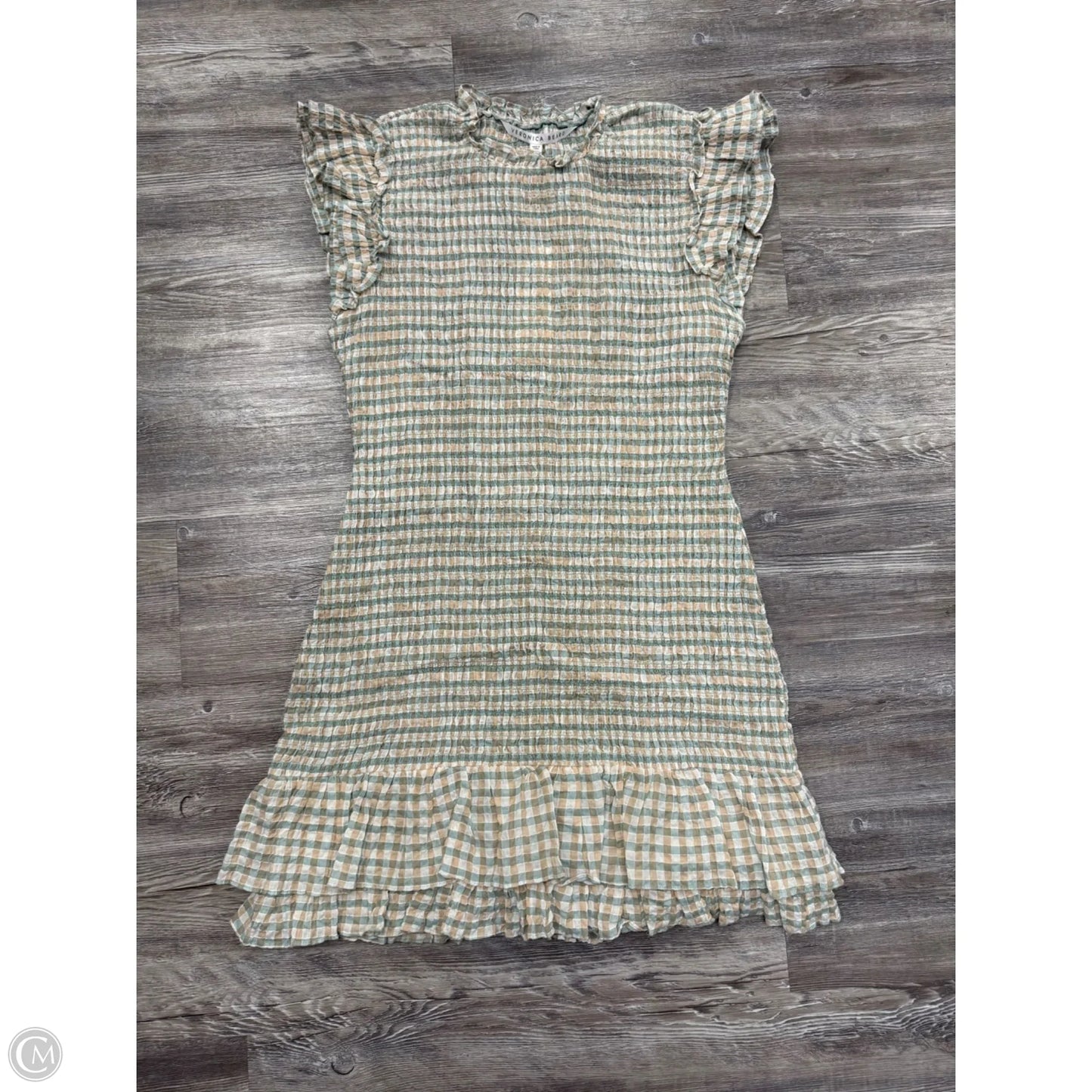 Dress Designer By Veronica Beard In Plaid Pattern, Size: 12