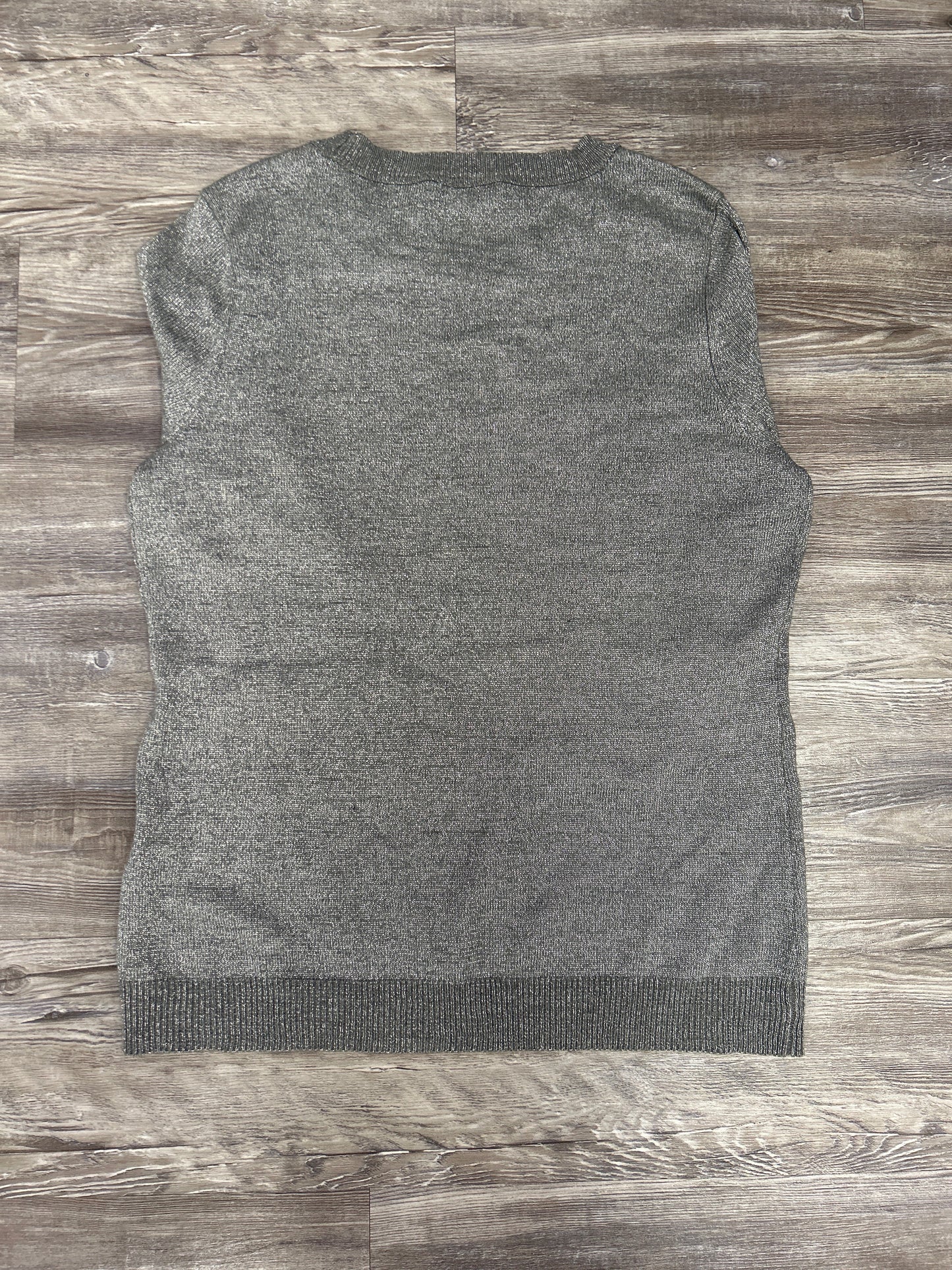 Sweater By New York And Co In Grey & Silver, Size: Xl