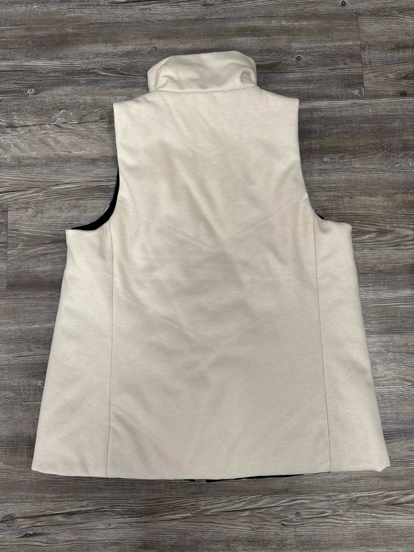 Vest Puffer & Quilted By Tuckernuck In Blue & Cream, Size: M