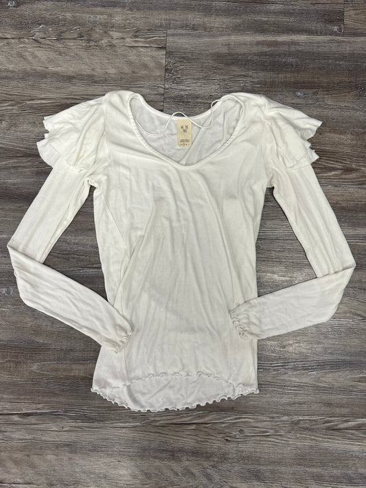 Top Long Sleeve Basic By We The Free In White, Size: S