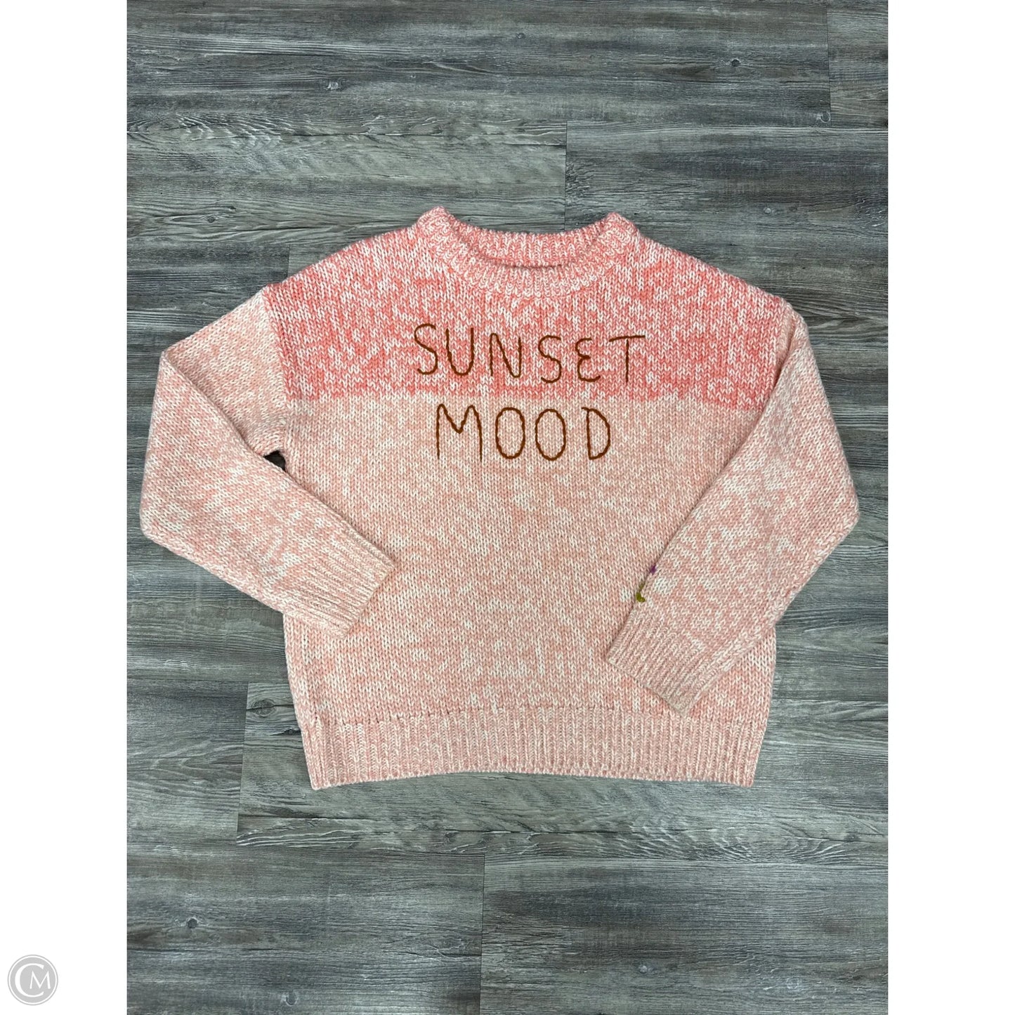 Sweater By Sundance In Pink, Size: L