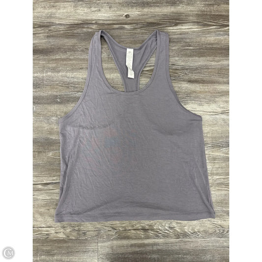 Athletic Tank Top By Alo In Purple, Size: S