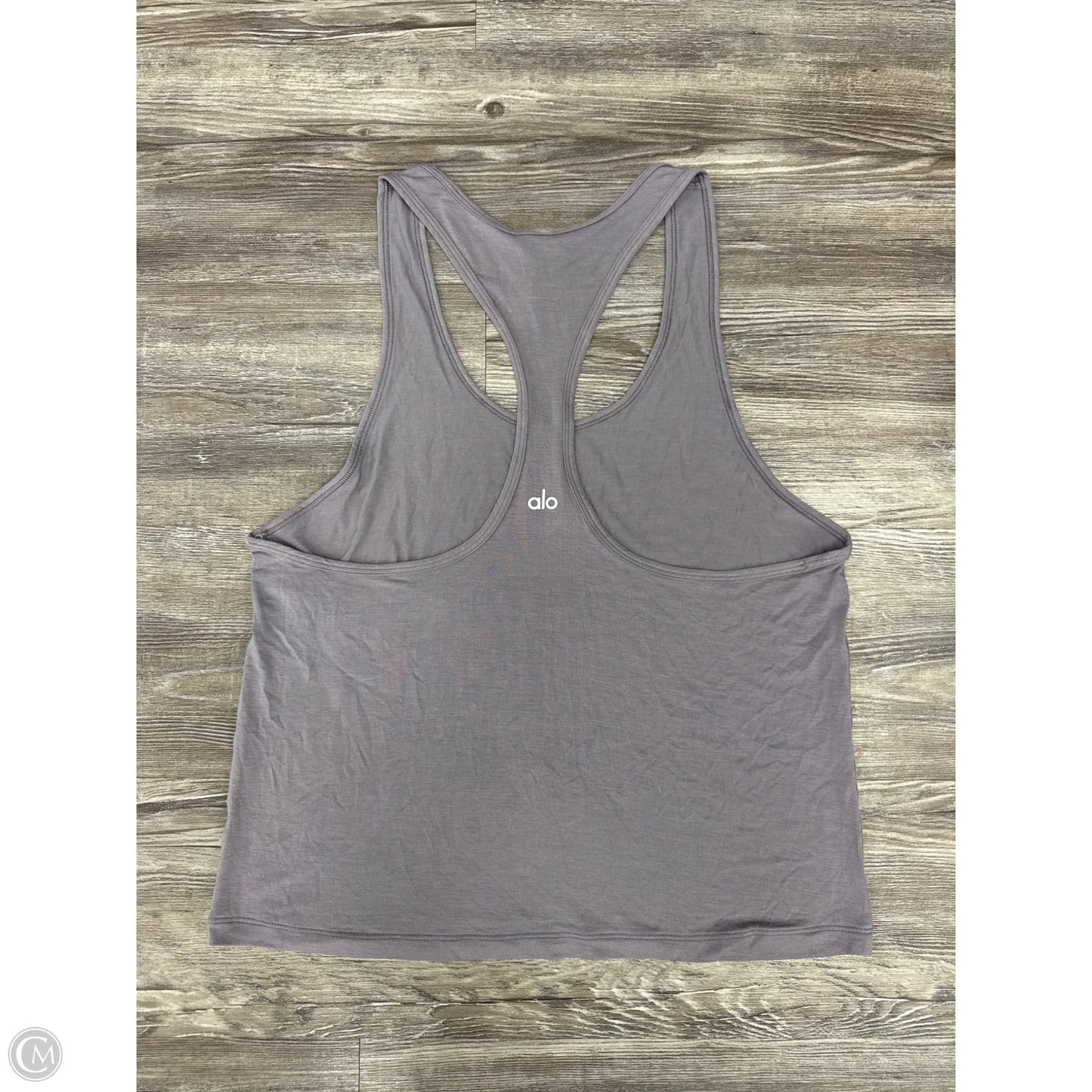 Athletic Tank Top By Alo In Purple, Size: S
