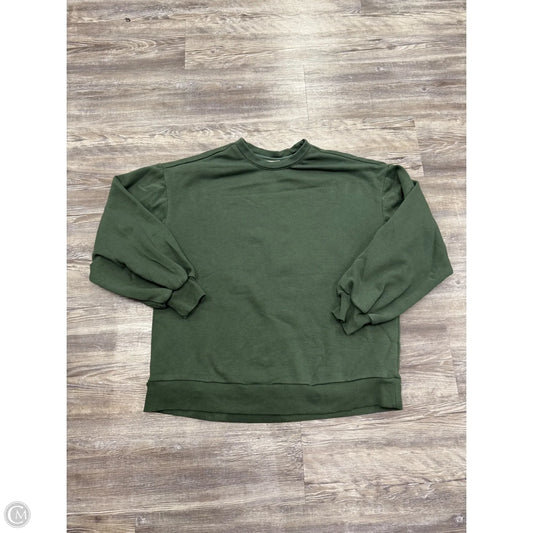 Sweatshirt Crewneck By Pilcro In Green, Size: Xs