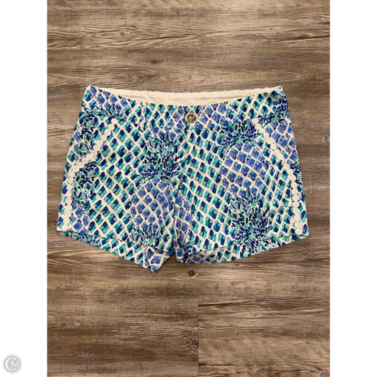 Shorts By Lilly Pulitzer In Blue & Grey, Size: 6