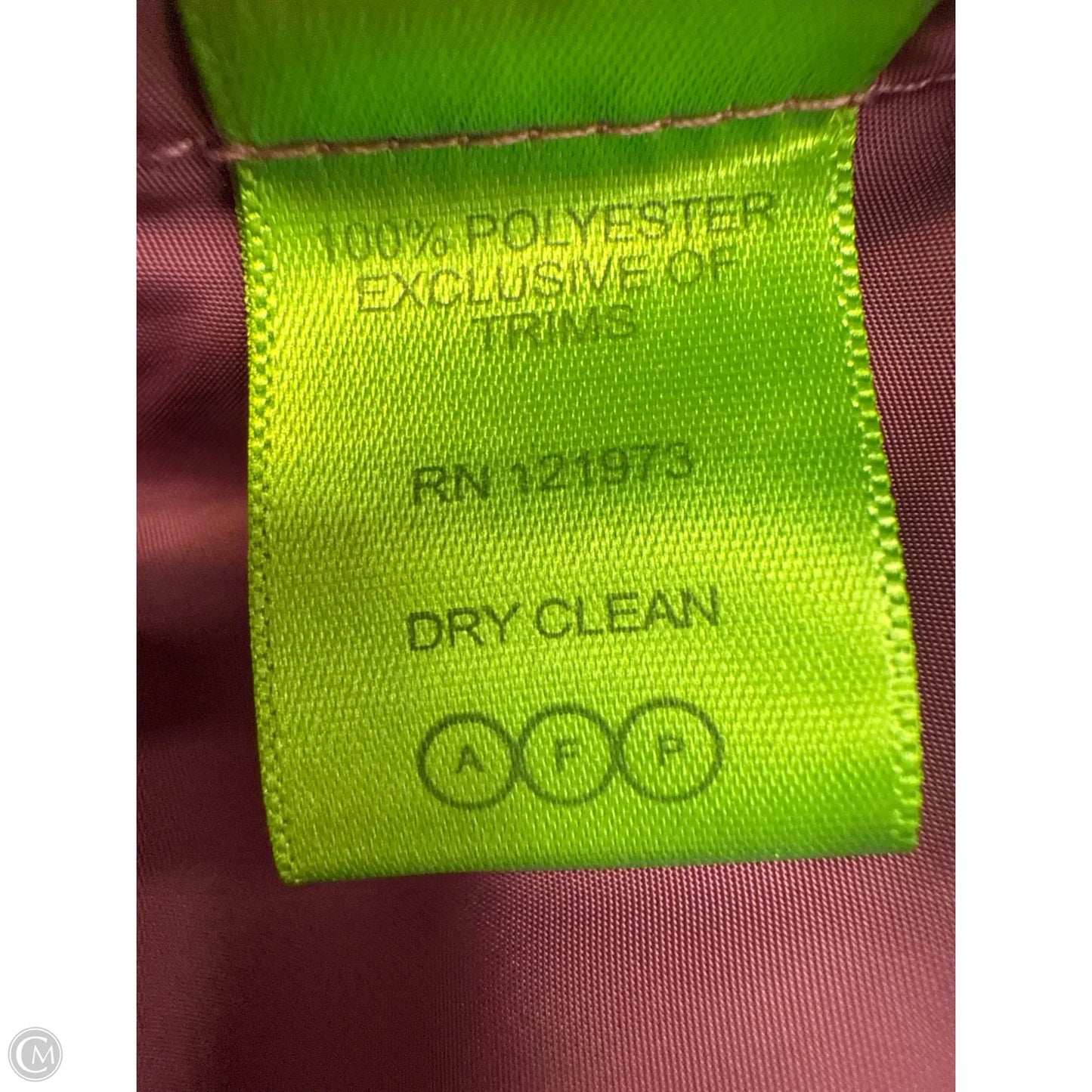 Jacket Windbreaker By Logo In Purple, Size: 2x