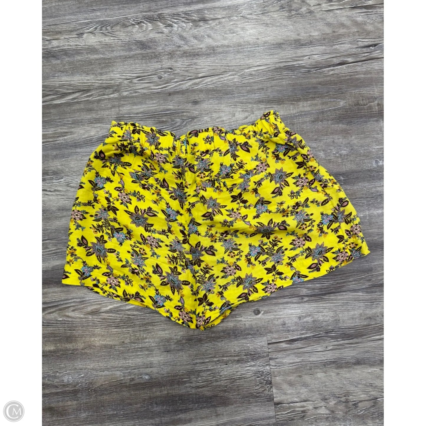 Shorts By Anthropologie In Yellow, Size: M