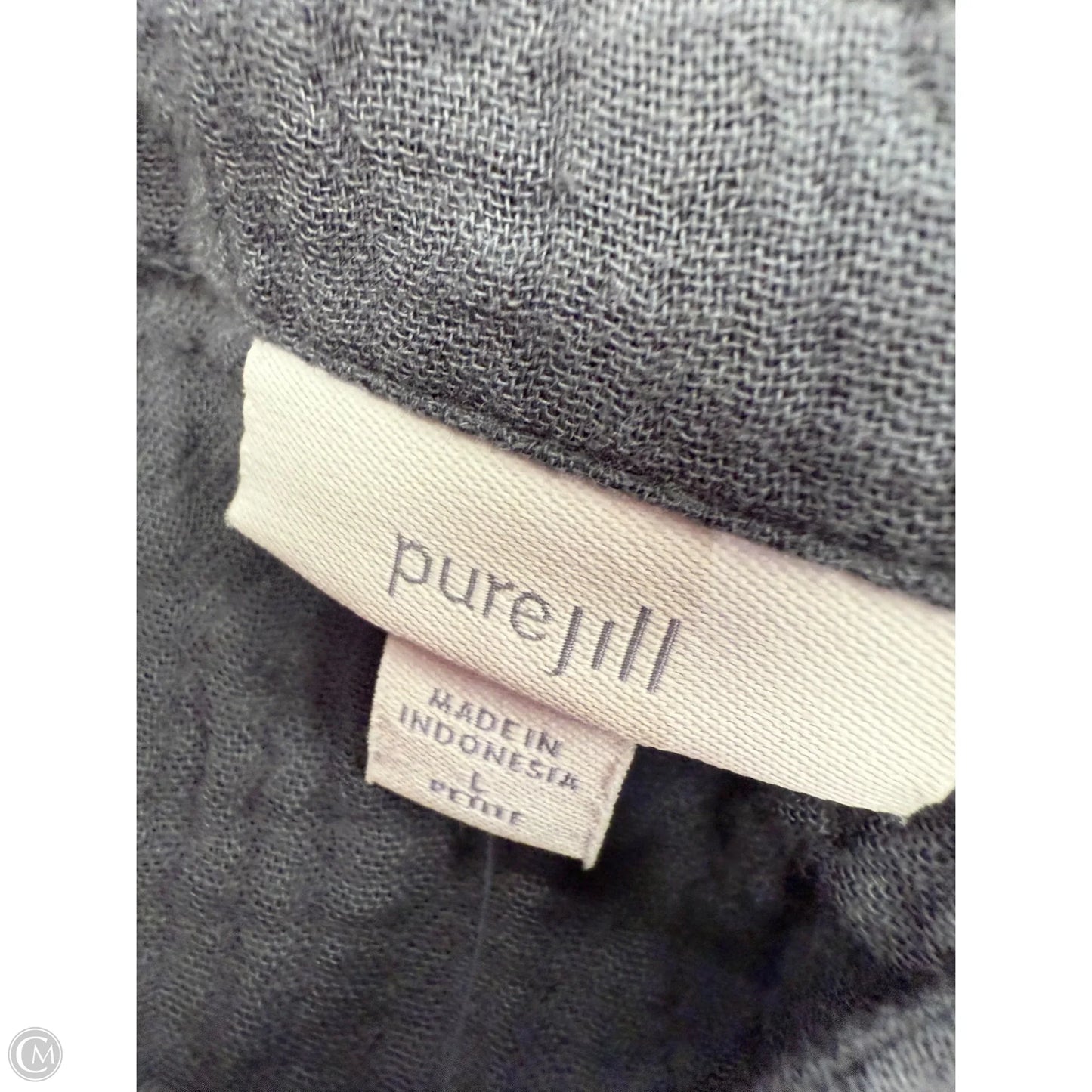 Dress Casual Short By Pure Jill In Grey, Size: Lp