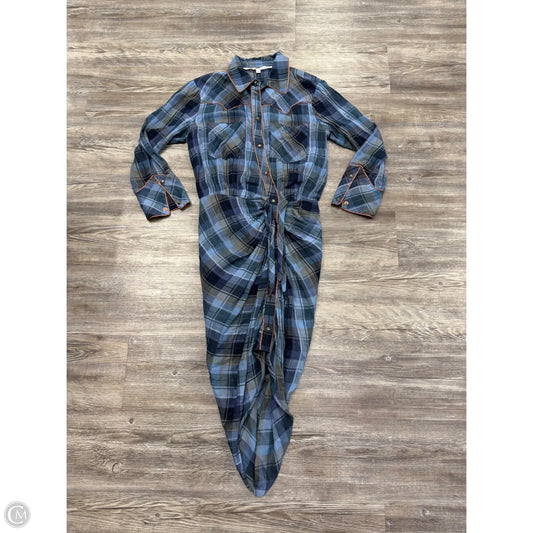 Dress Designer By Veronica Beard In Plaid Pattern, Size: 0