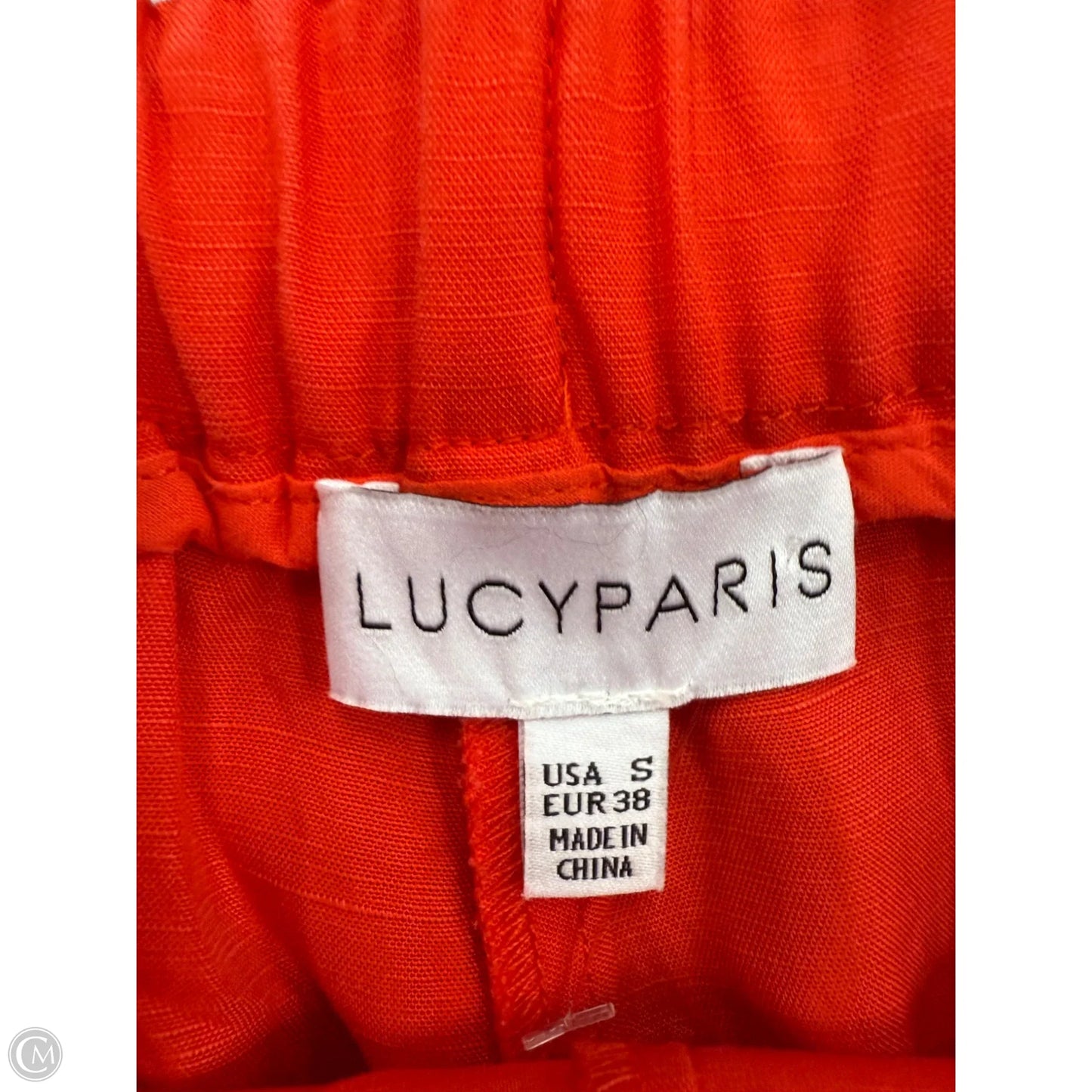 Pants Wide Leg By Lucy Paris In Red, Size: S