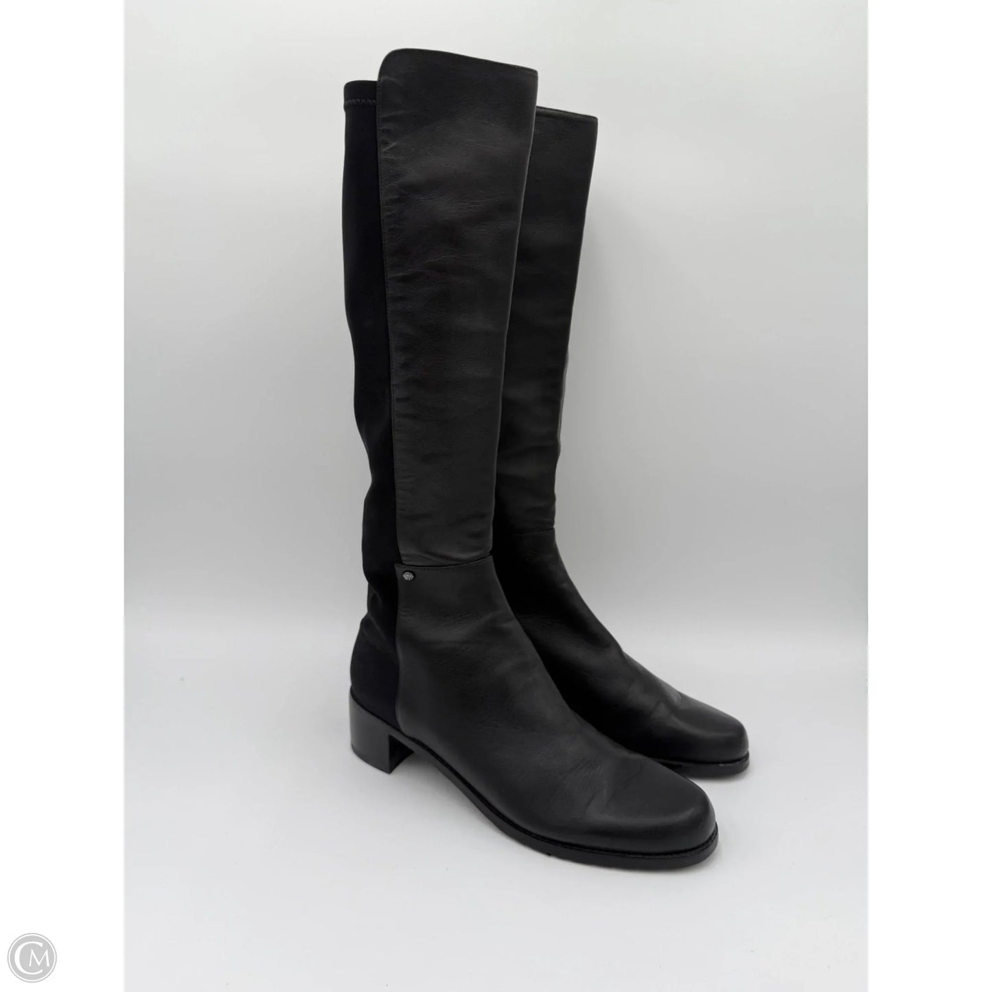Boots Designer By Stuart Weitzman In Black, Size: 10