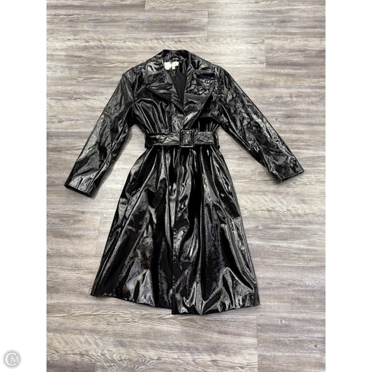 Coat Trench Coat By Ronny Kobo In Black, Size: S