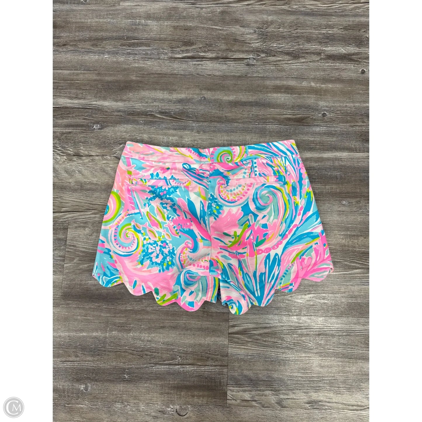 Shorts Designer By Lilly Pulitzer In Blue & Pink, Size: 2