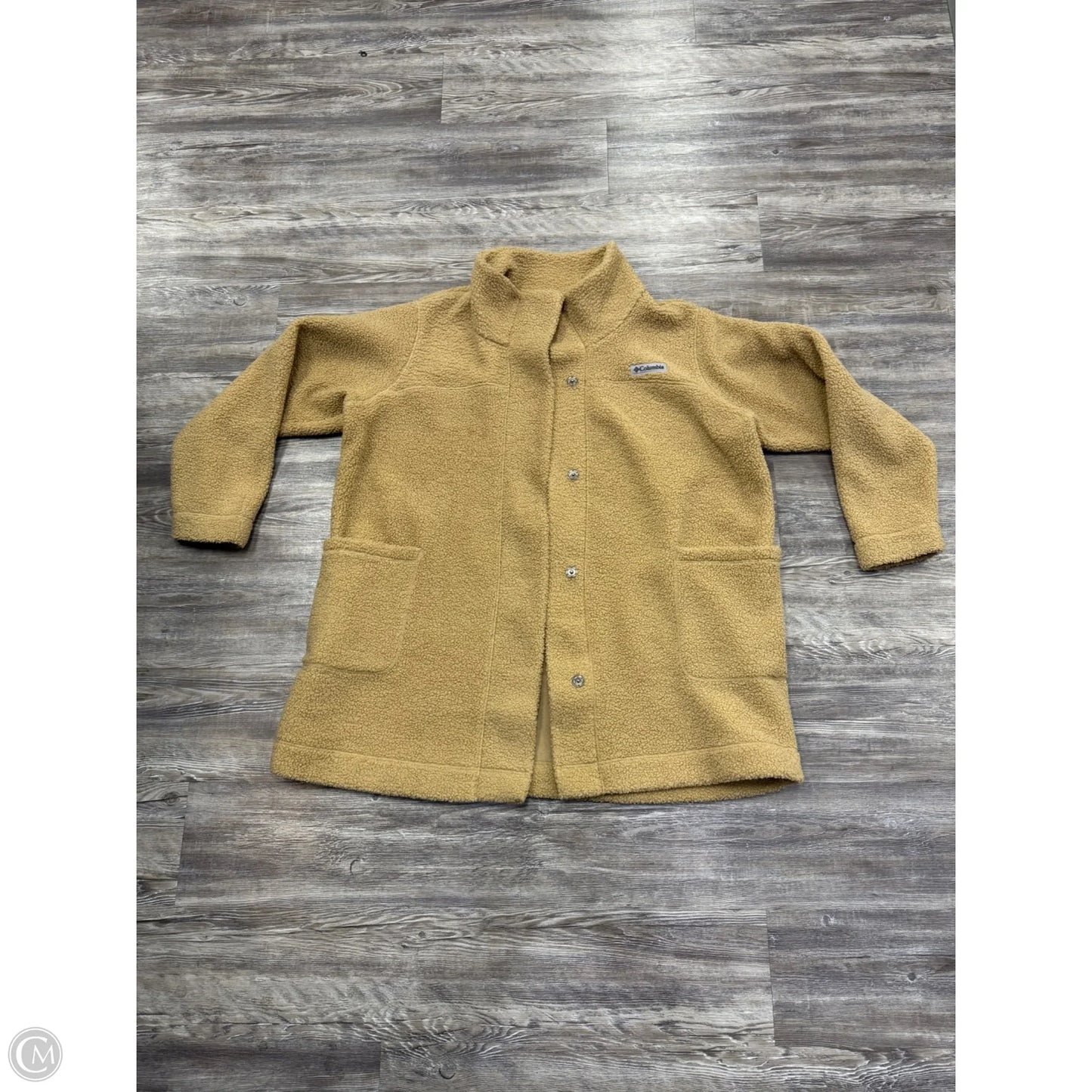 Coat Faux Fur & Sherpa By Columbia In Tan, Size: 3x