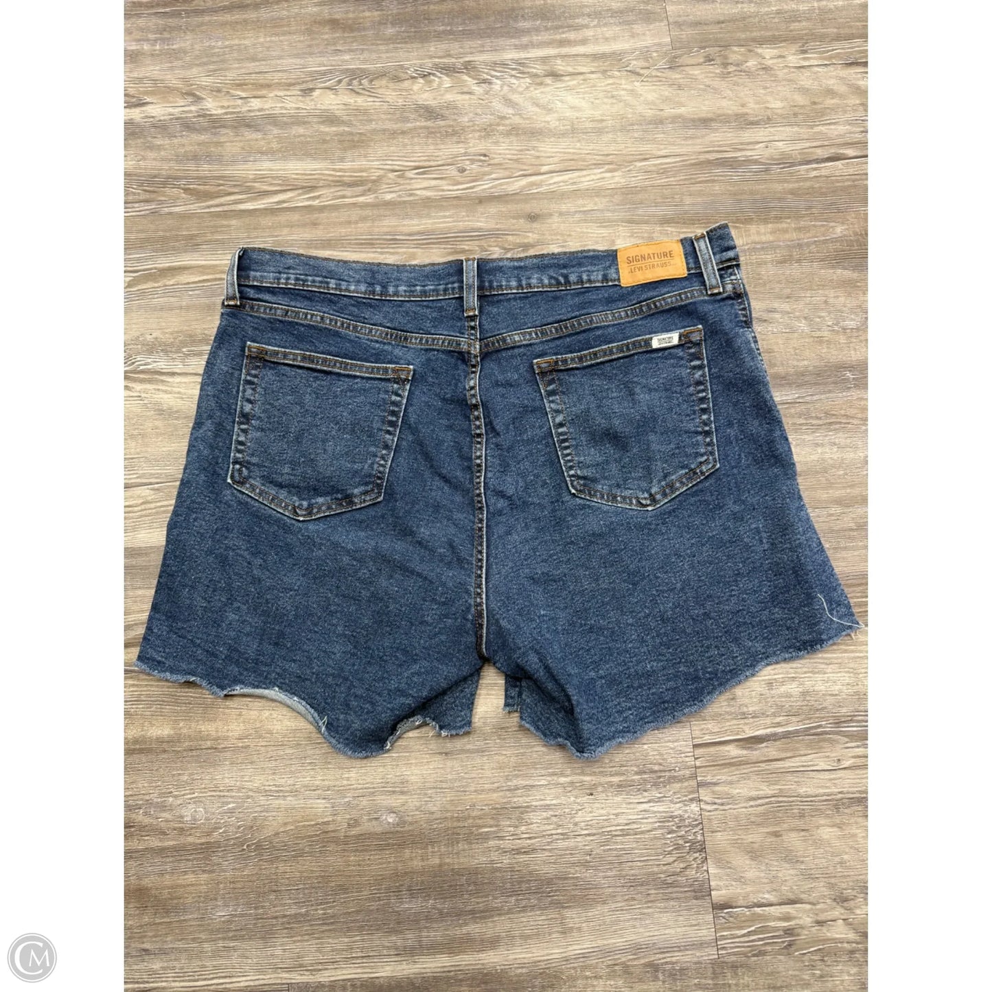 Shorts By Levis In Blue Denim, Size: 18