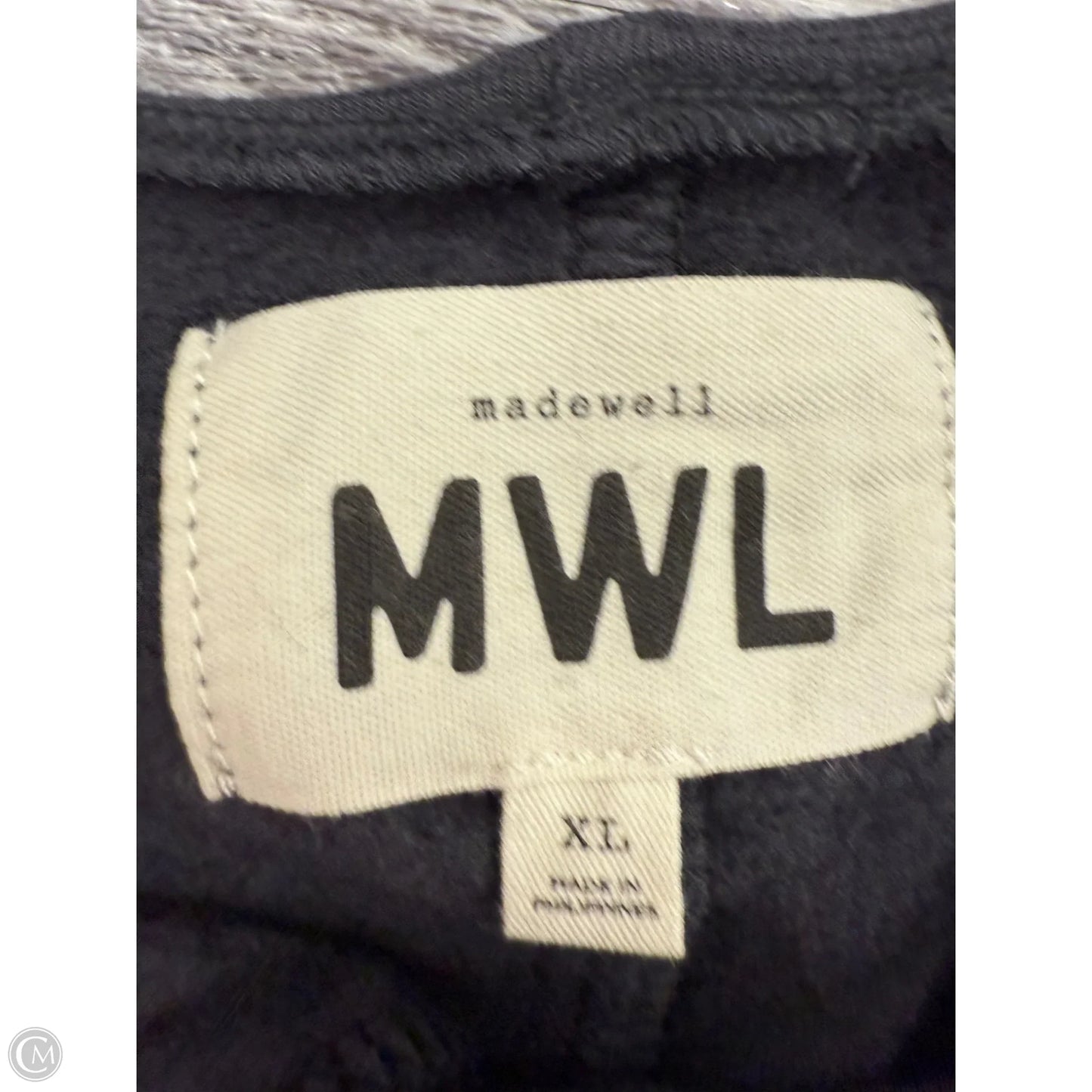 Jumpsuit By Madewell In Grey, Size: Xl