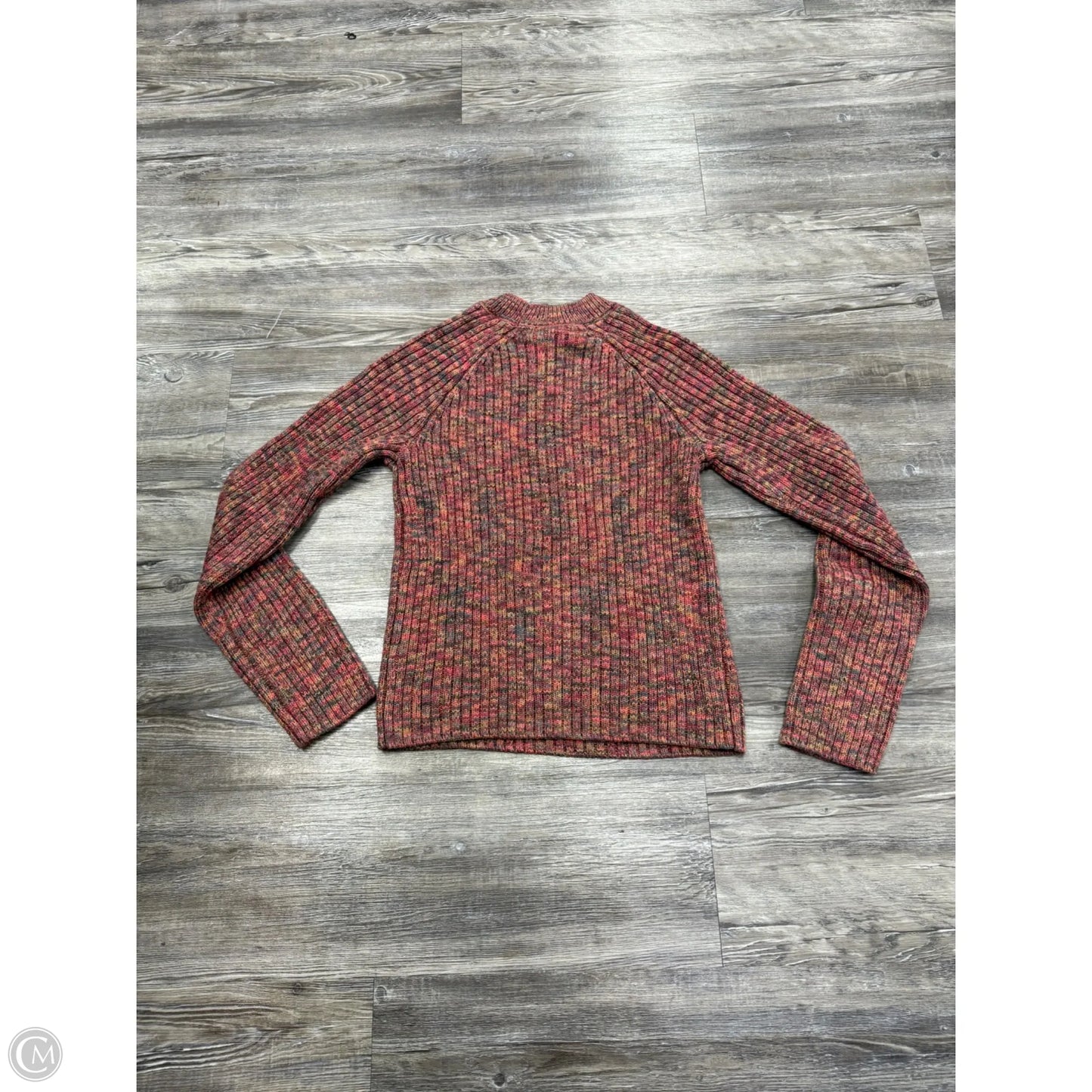 Sweater By Steve Madden In Pink & Red, Size: M