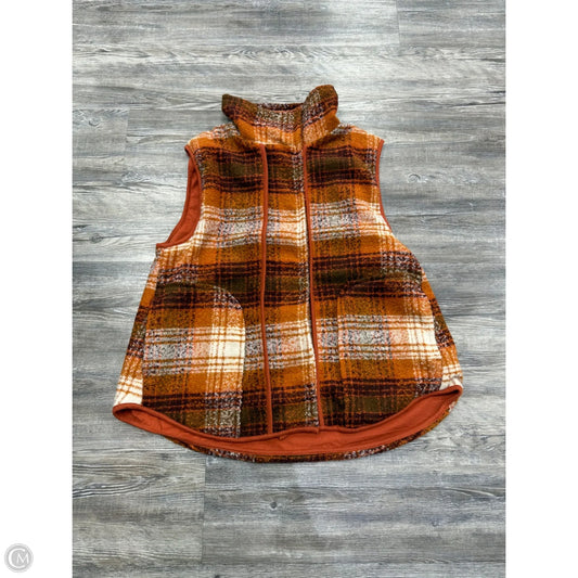 Vest Fleece By We The Free In Orange & Red, Size: Xs