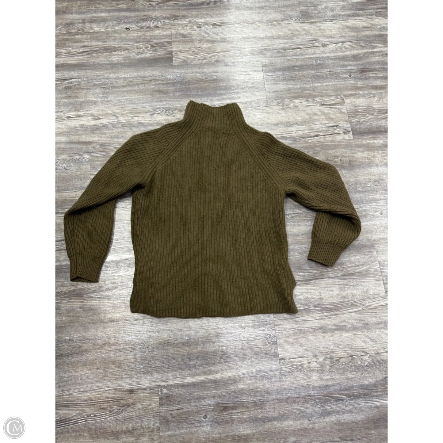 Sweater By Theory In Green, Size: M