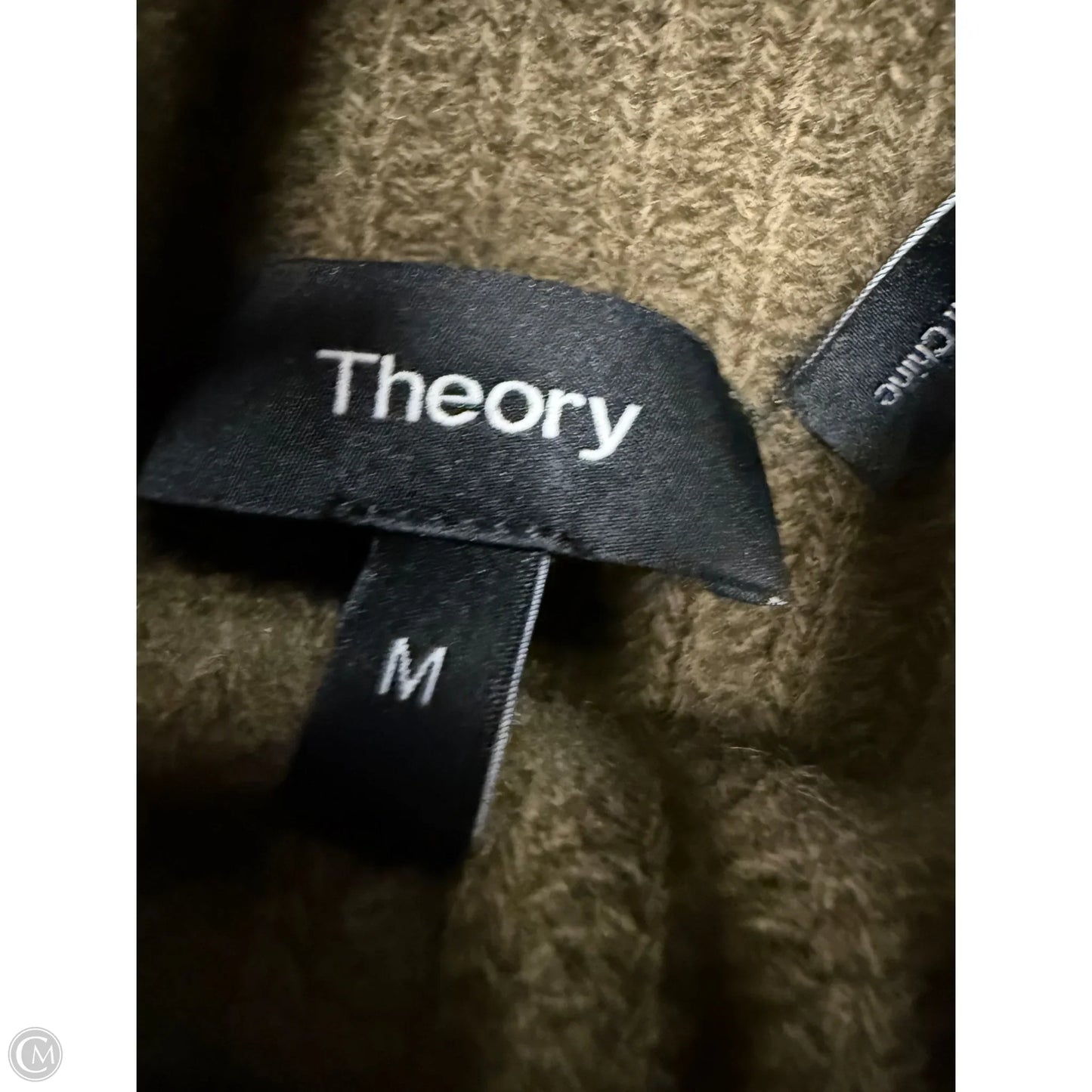 Sweater By Theory In Green, Size: M