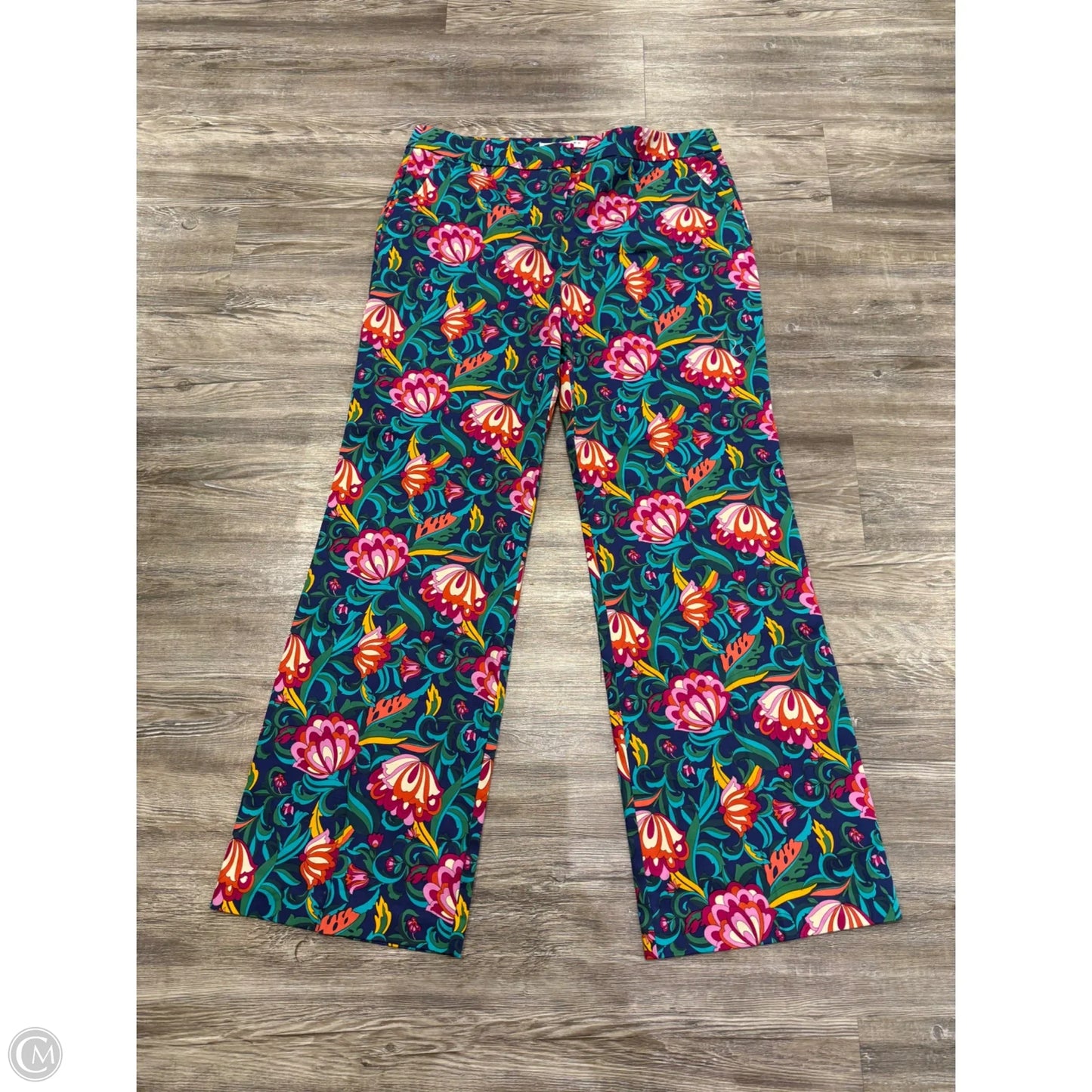 Pants Wide Leg By Trina Turk In Multi-colored, Size: 16