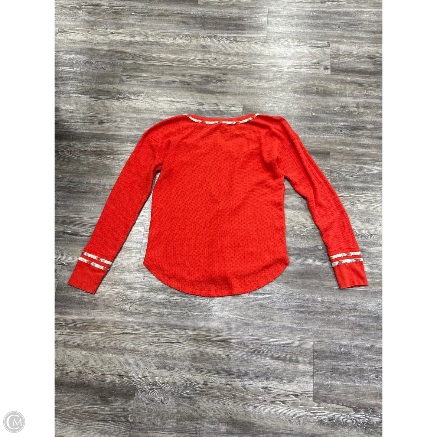 Top Long Sleeve By We The Free In Red, Size: L