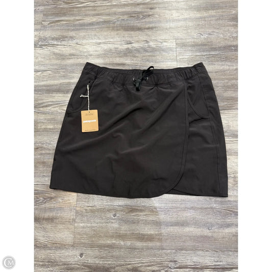 Athletic Skort By Patagonia In Black, Size: L