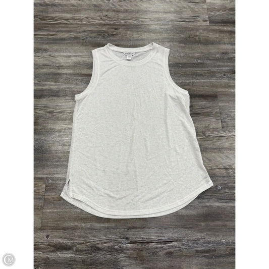 Athletic Tank Top By Athleta In White, Size: L