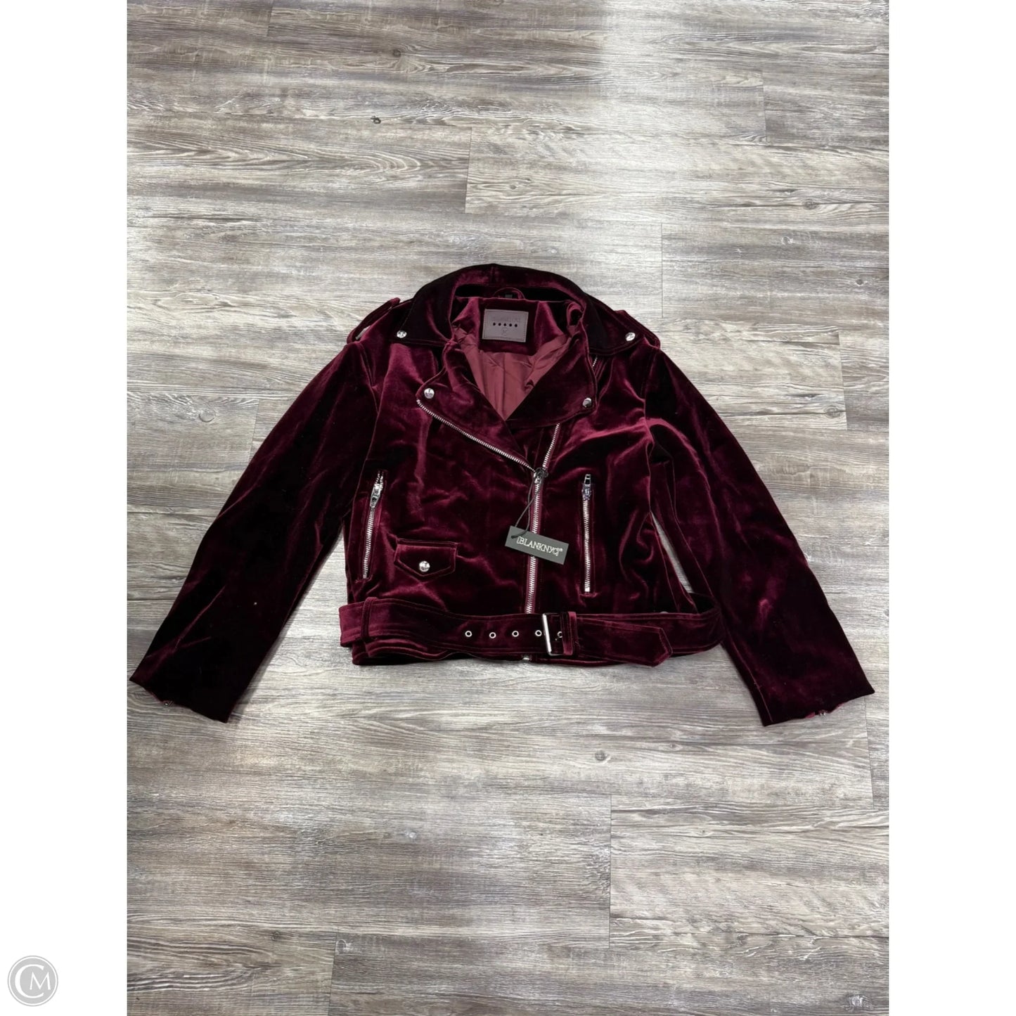 Jacket Moto By Blanknyc In Maroon, Size: M