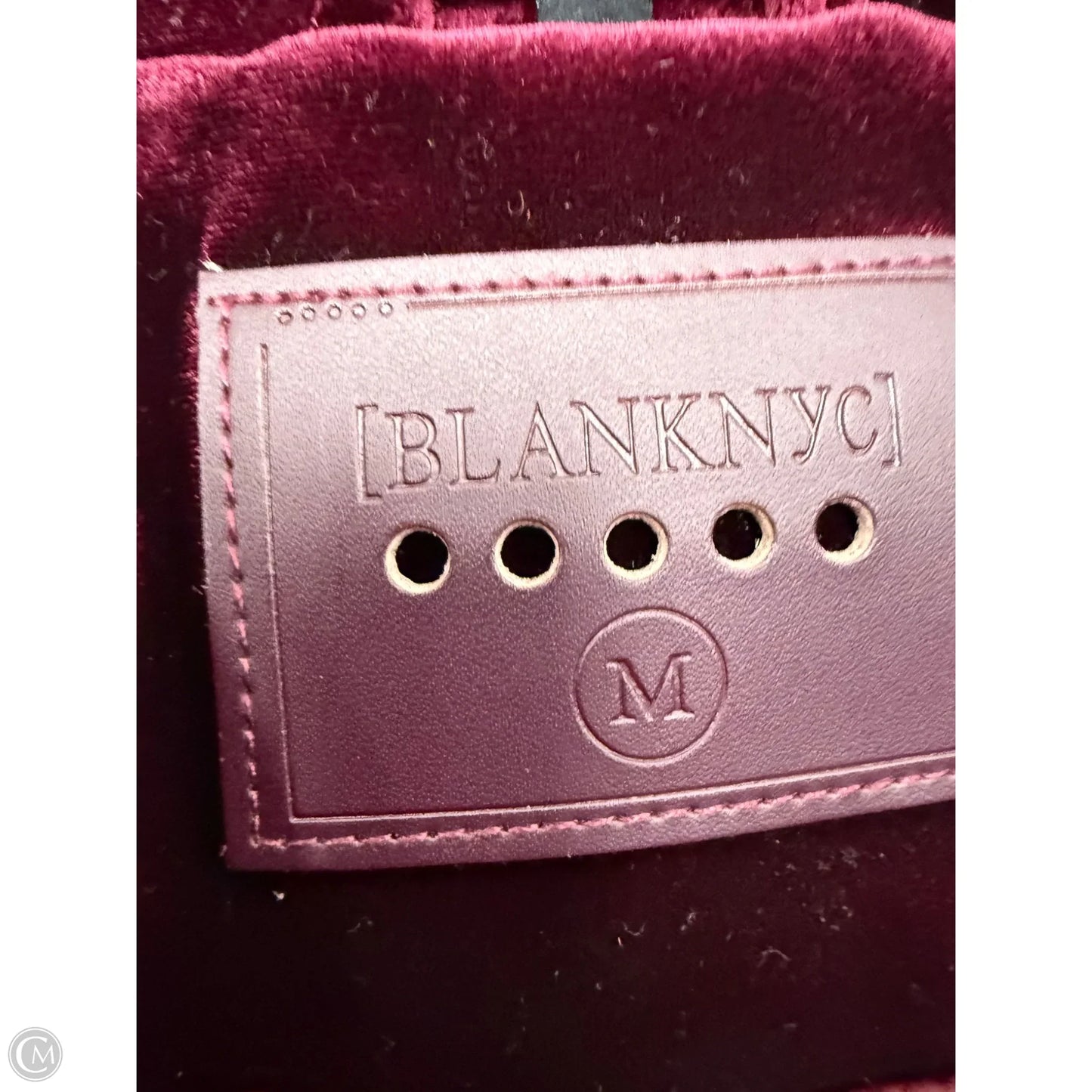 Jacket Moto By Blanknyc In Maroon, Size: M