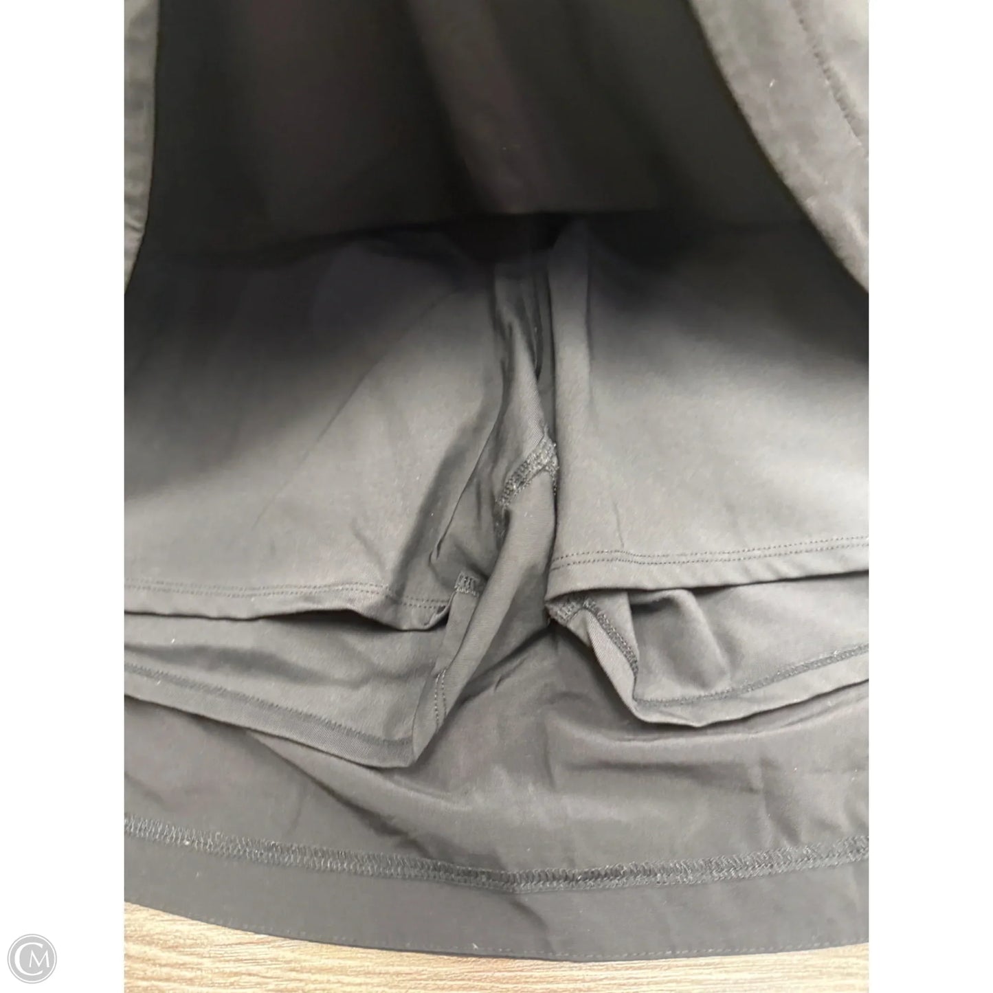 Skort By Stylus In Black, Size: 2x