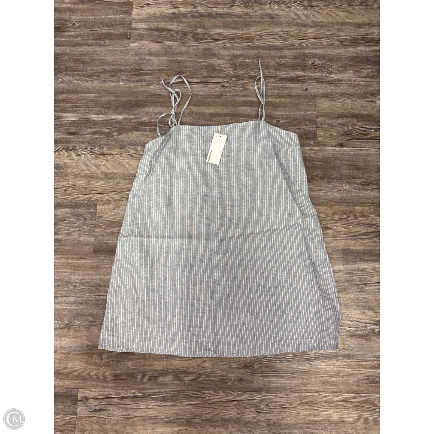 Dress Casual Short By Reformation In Blue & Cream, Size: Xl