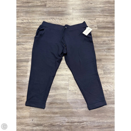 Athletic Pants By Athleta In Navy, Size: 1x