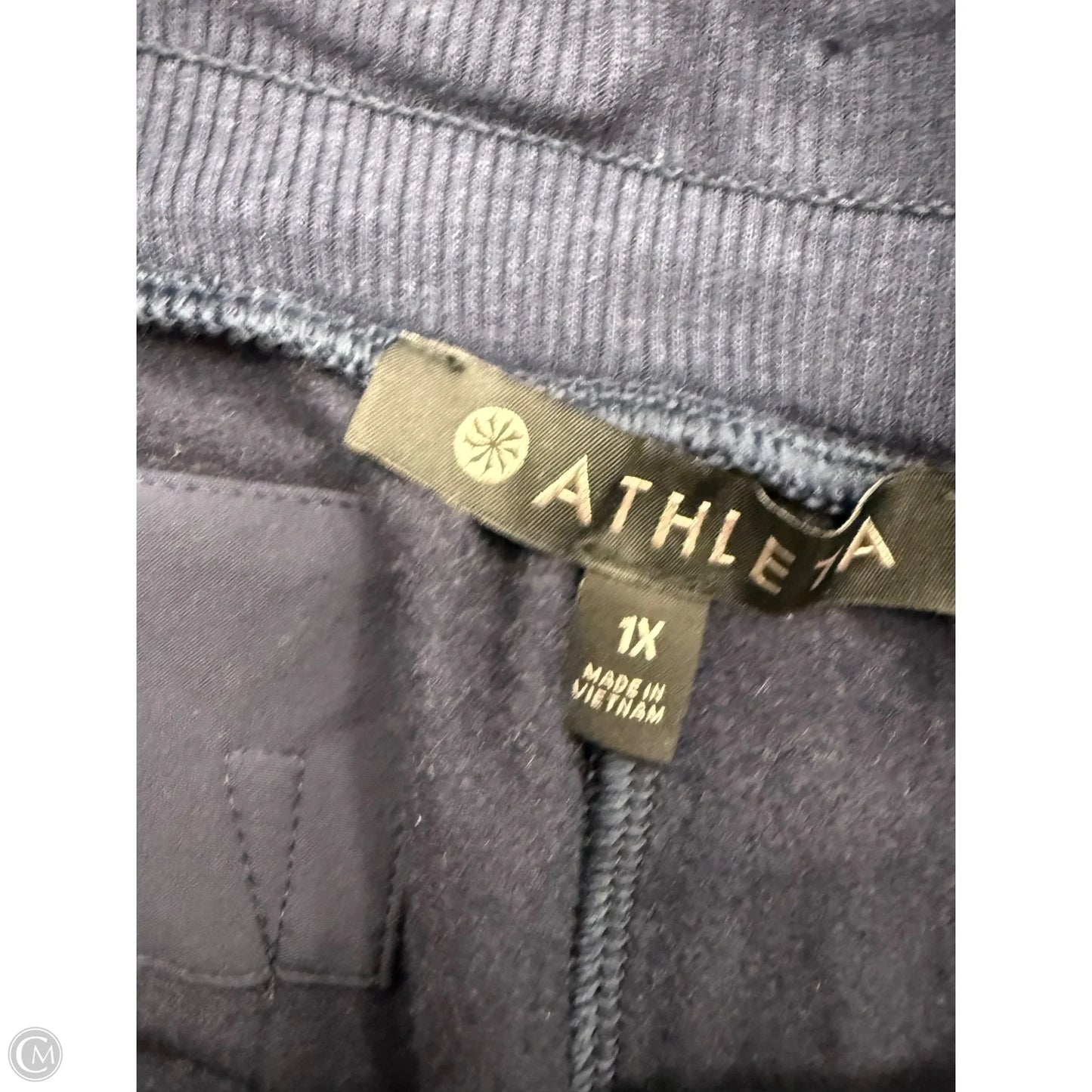 Athletic Pants By Athleta In Navy, Size: 1x