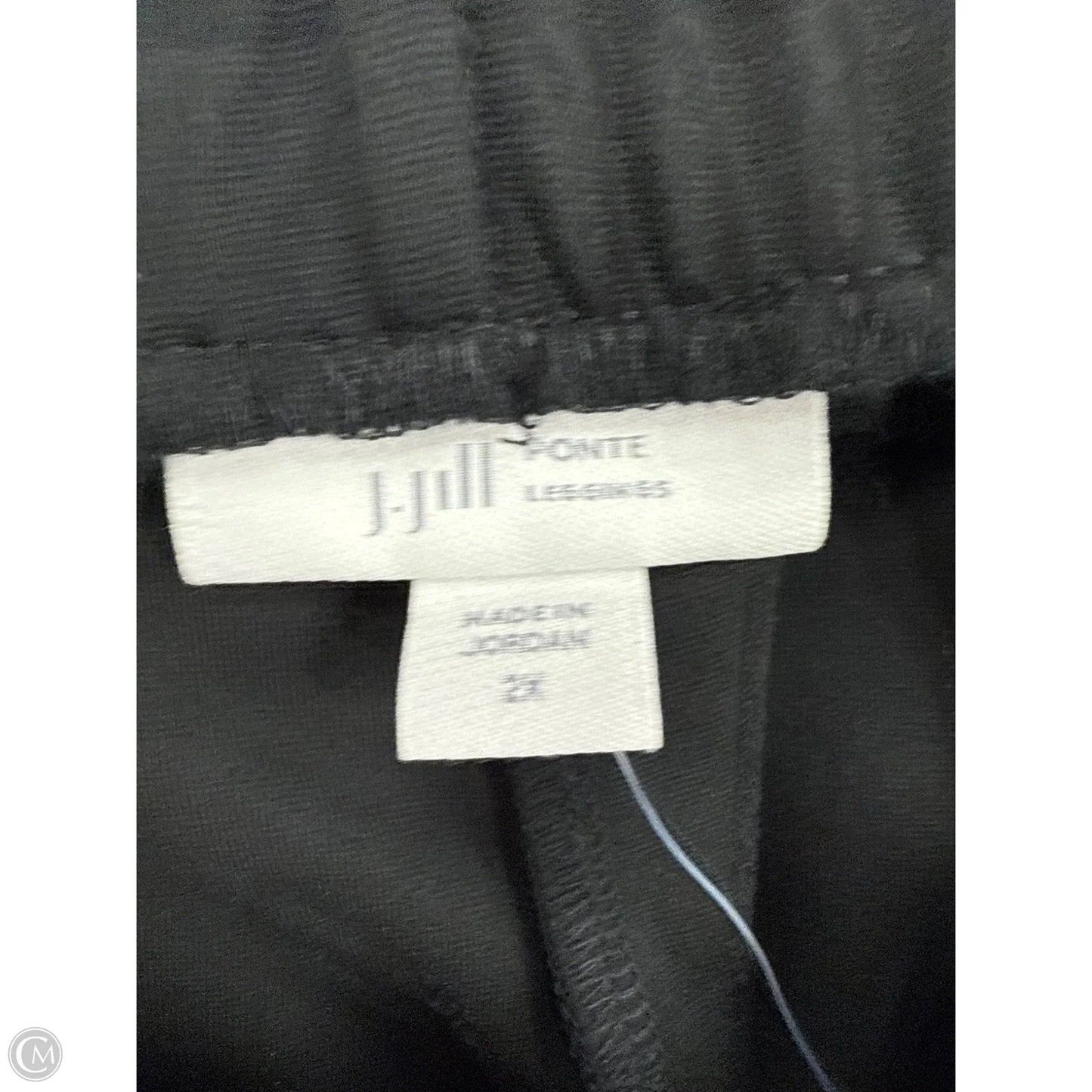 Pants Cropped By J. Jill In Black, Size: 2x