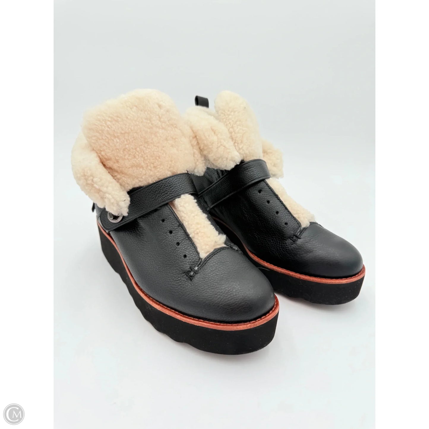 Boots Designer By Coach In Black, Size: 10