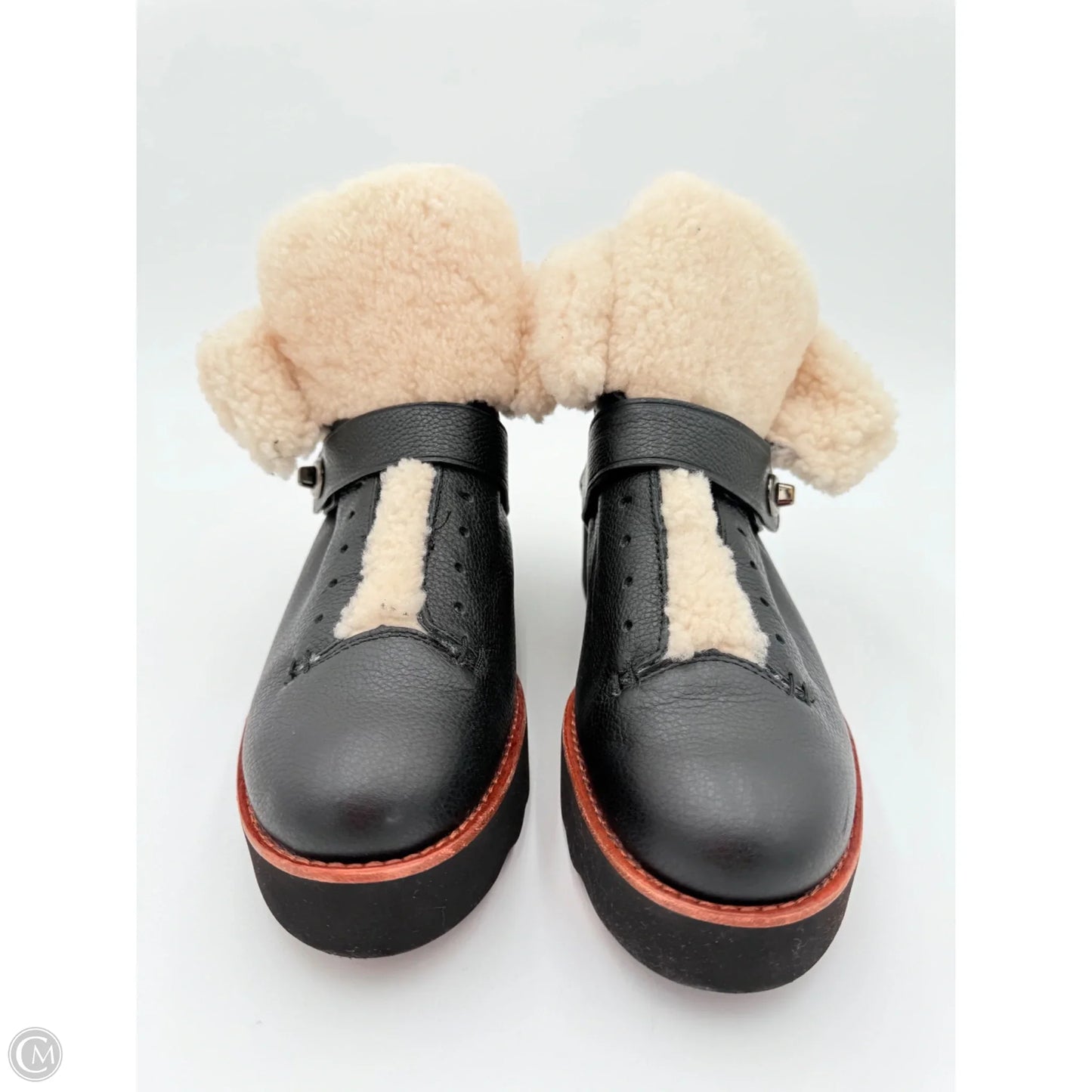 Boots Designer By Coach In Black, Size: 10