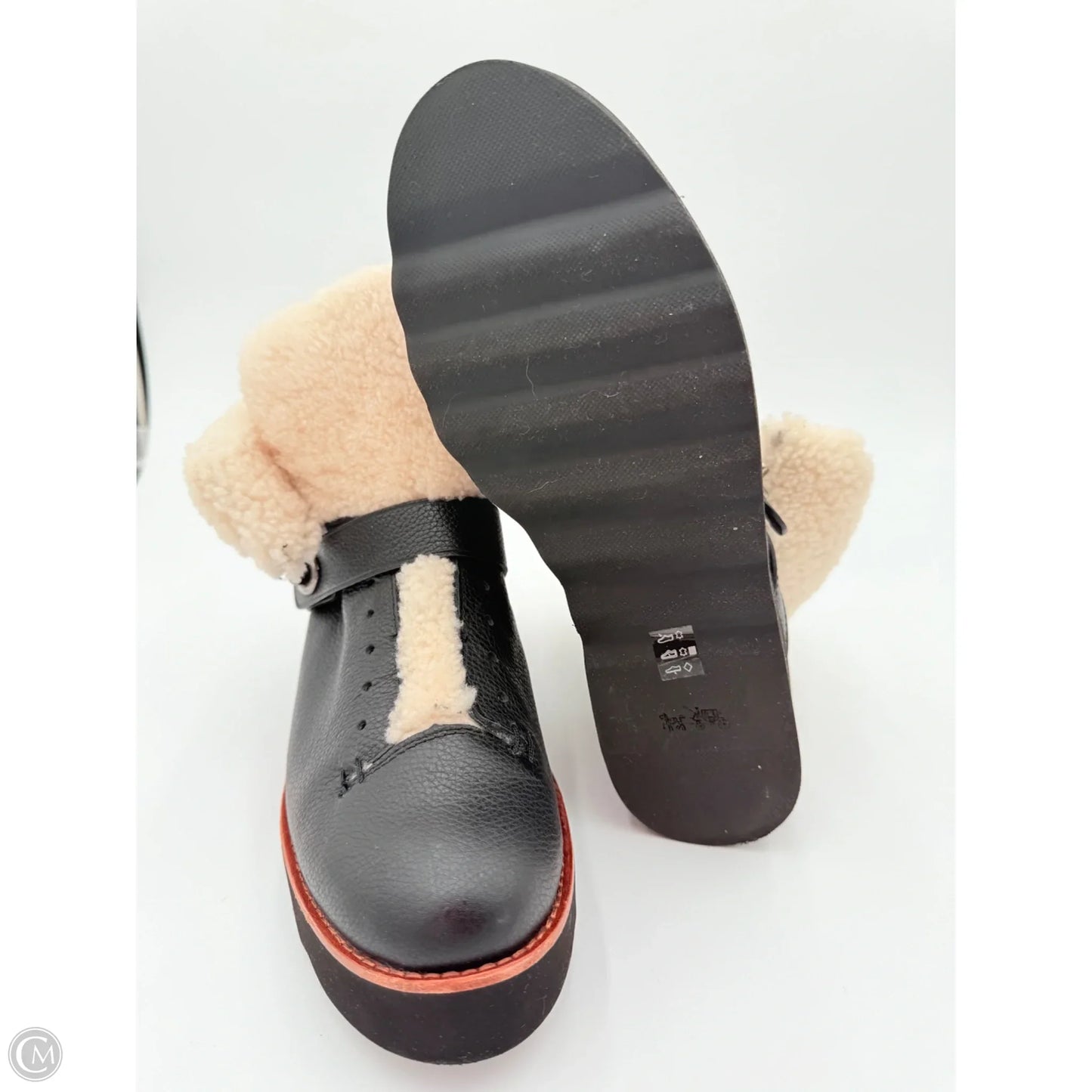 Boots Designer By Coach In Black, Size: 10