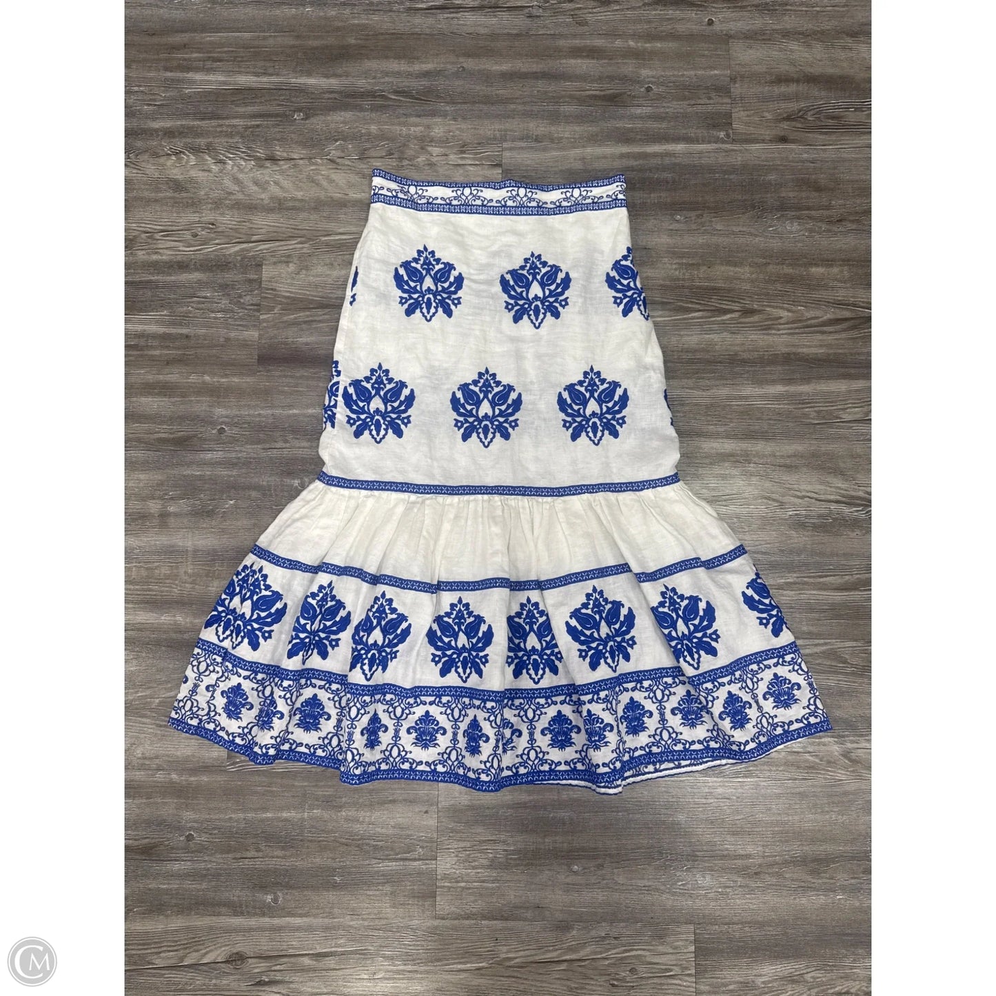 Skirt Midi By Zara In White, Size: M