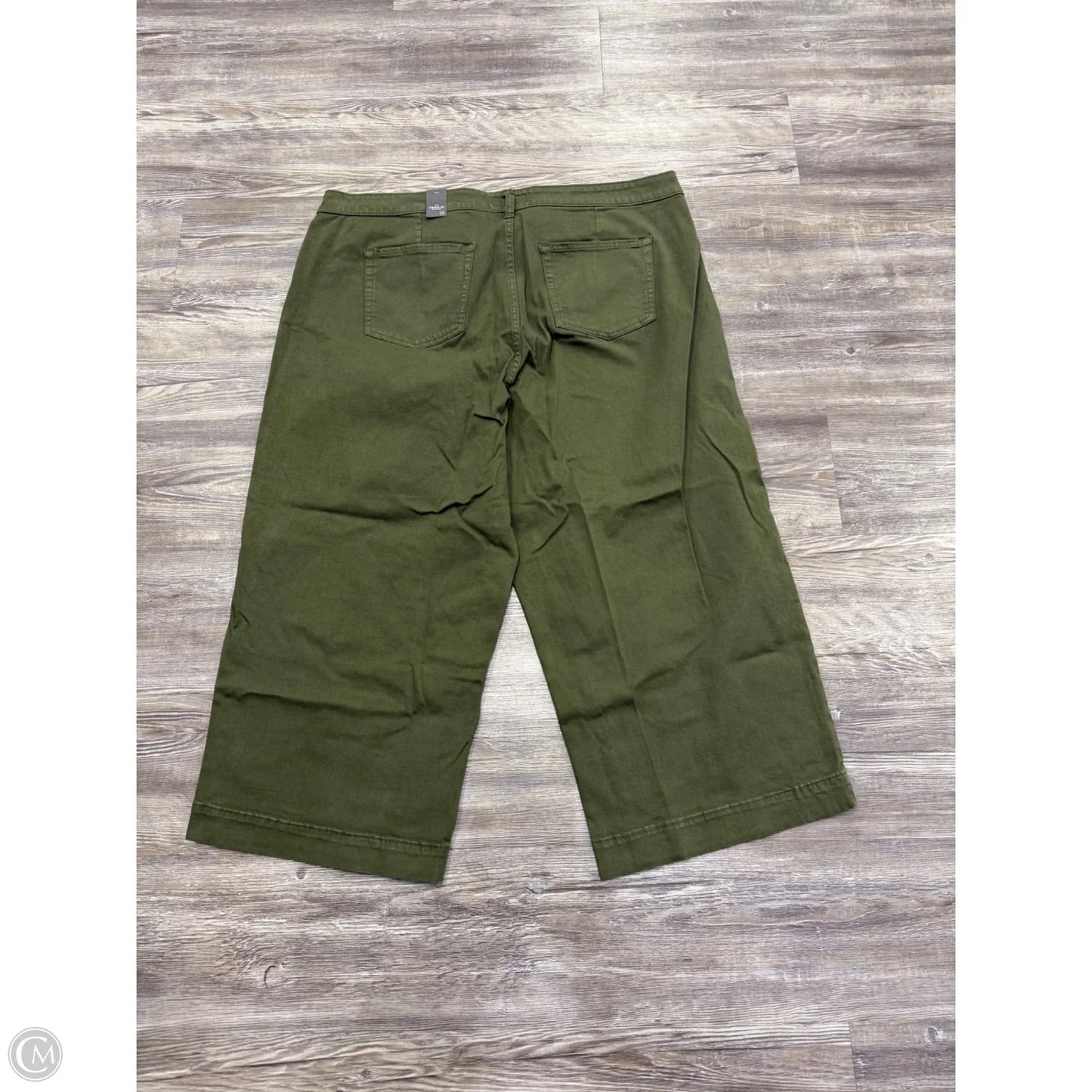 Pants Wide Leg By Torrid In Green, Size: 20