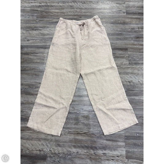 Pants Linen By Rails In Tan, Size: L