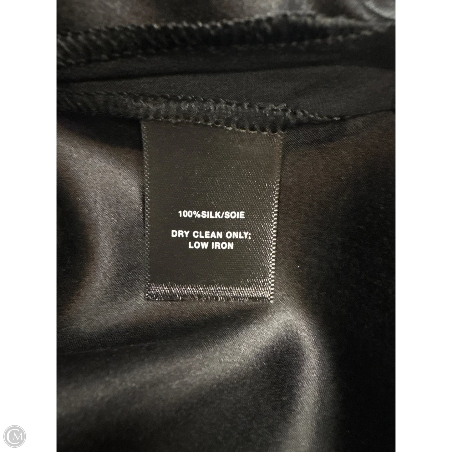 Top Long Sleeve Designer By Lafayette 148 In Black, Size: L
