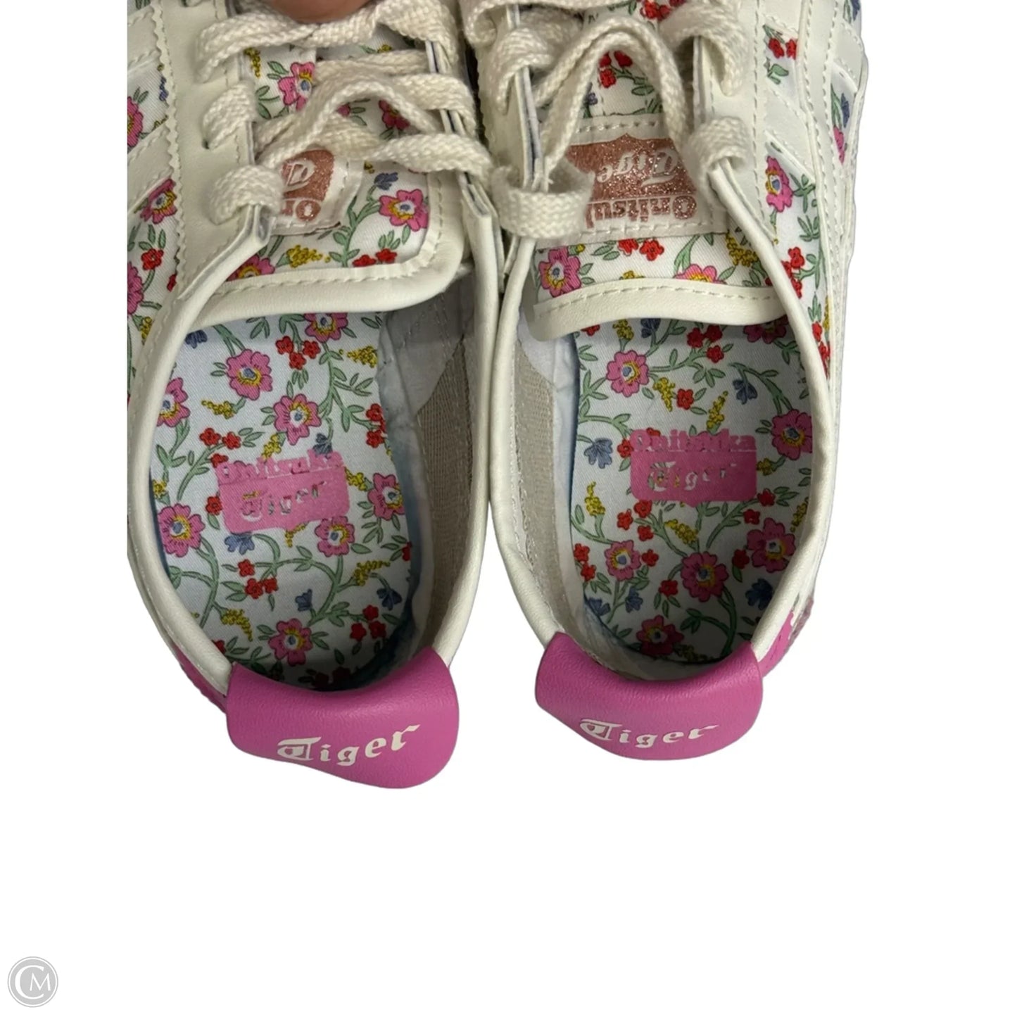 Shoes Sneakers By ONITSUKA TIGER In Pink & White, Size: 6.5