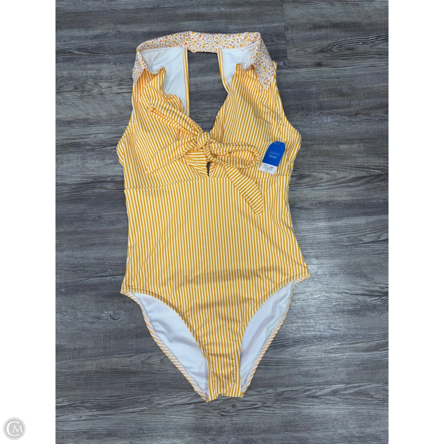Swimsuit By Lands End In Yellow, Size: 14