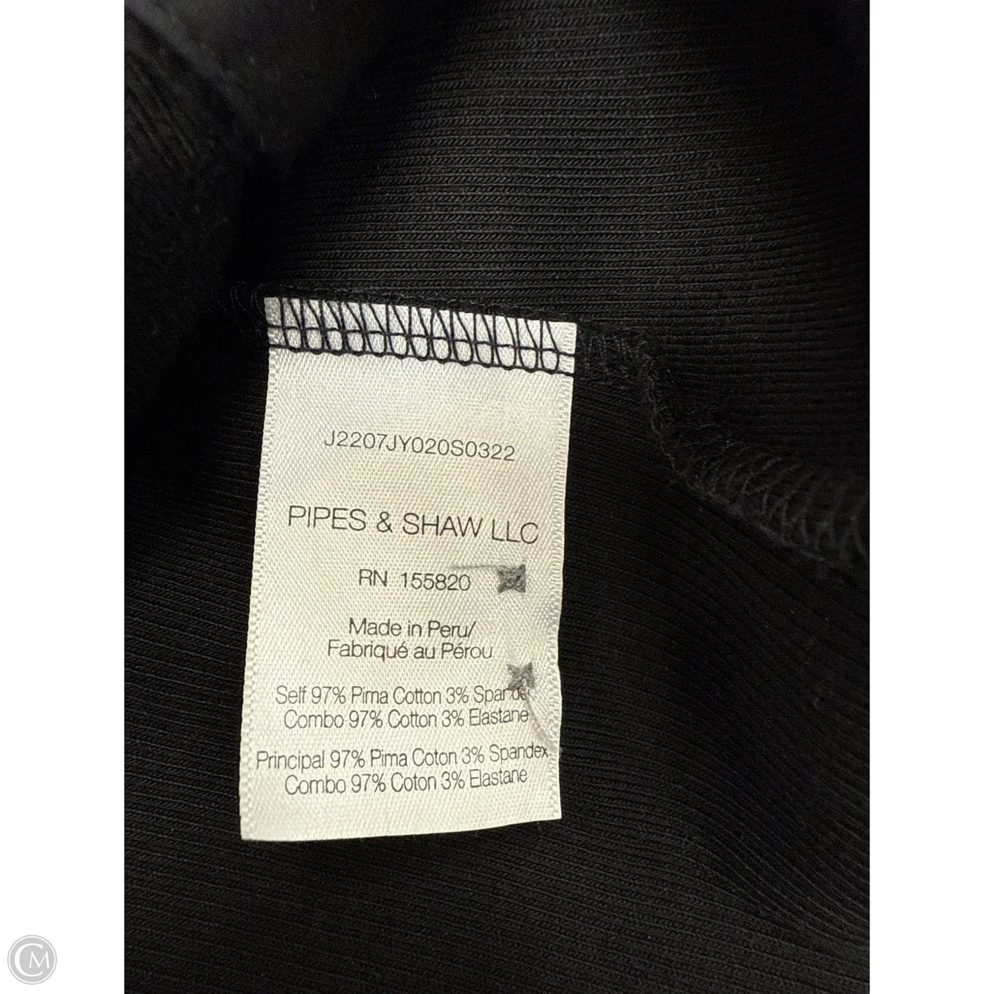 Top Long Sleeve By Veronica Beard In Black, Size: Xs